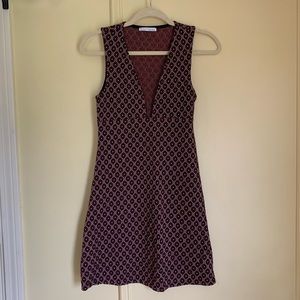 ZARA low cut mini dress